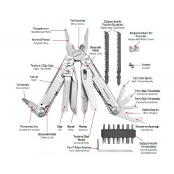 İzeltaş 14000005269 180 mm Multi Tool Pro (15 Fonksiyonlu)