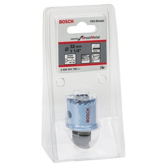 Bosch Special Serisi Metal Ve Inox Malzemeler için Delik Açma Testeresi 32 mm Bosch Special Serisi Metal Ve Inox Malzemeler için Delik Açma Testeresi 32 mm