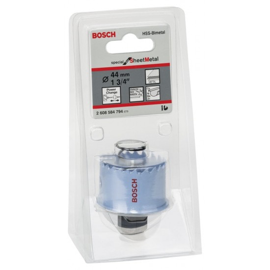 Bosch Special Serisi Metal Ve Inox Malzemeler için Delik Açma Testeresi 44 mm Bosch Special Serisi Metal Ve Inox Malzemeler için Delik Açma Testeresi 44 mm