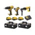Dewalt DCK369M3T 18V XR 4.0AH LI-ION Kömürsüz Kombinasyon 3 Parça Kit