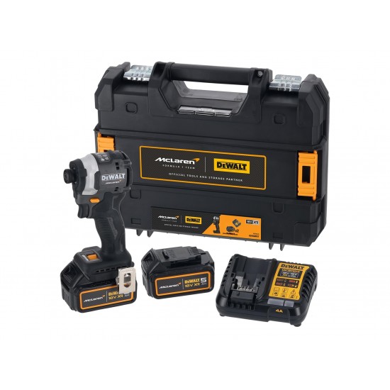 Dewalt X McLaren DCF85MP2T 18V XR 5.0 Ah Kompakt Darbeli Tornavida