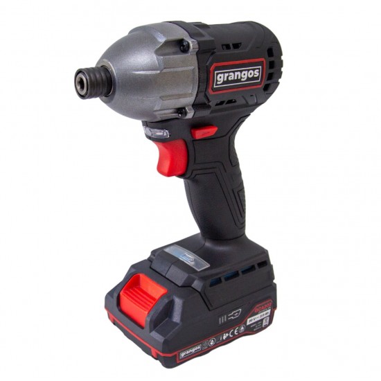 Grangos GCI20-T2 20V 2 Ah Çift Akülü Darbeli Vidalama