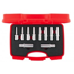 İzeltaş 1108 00 6010 1/2'' Altı Köşe Derin Lokma Takımı 10 Parça