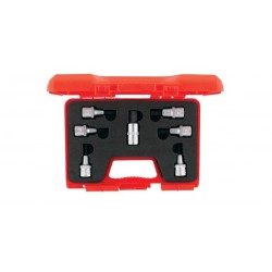 İzeltaş 1113001107 1/2'' Lokmalı Allen Uç Takımı 7 Parça