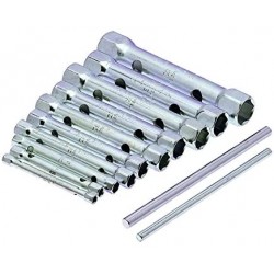 İzeltaş 1800002108 Kovan Anahtar Takımı İki Ağız (mil dahil) 8 Parça