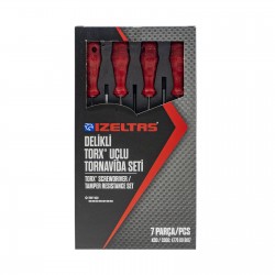 İzeltaş 4776008107 Delikli Torx Uçlu Tornavida Seti 7 Parça İzeltaş 4776008107 Delikli Torx Uçlu Tornavida Seti 7 Parça